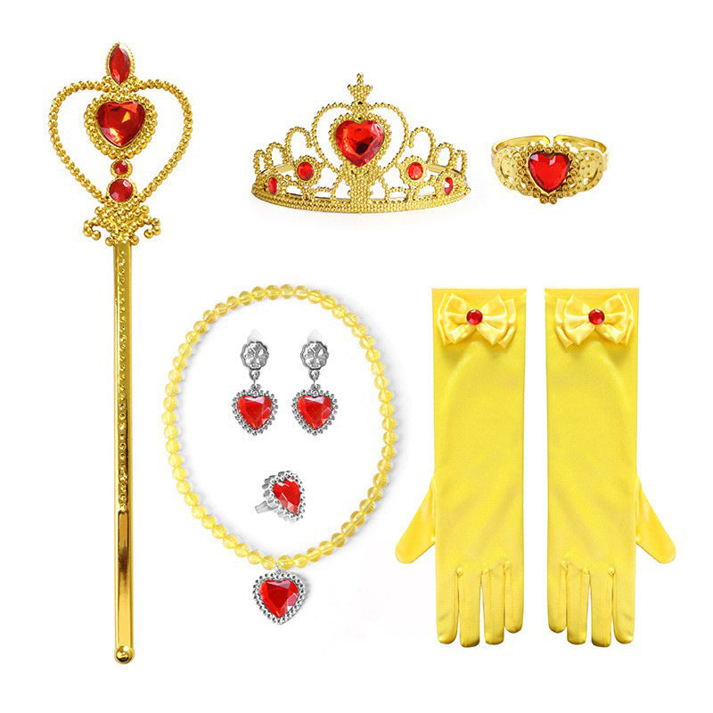2023 Halloween Belle Princess Costume & Accessories