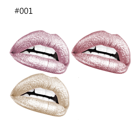12-Color Metallic Lip Gloss