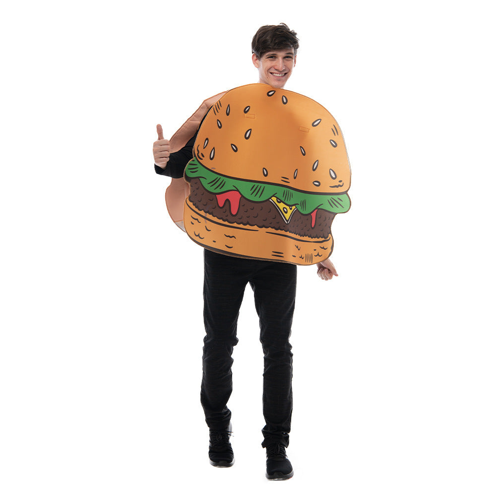 Compound Sponge Costumes School Activity Games Party Hamburger Bar Carnival Atmosphere Clothes