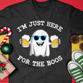 Halloween I'm just here for the boos shirt