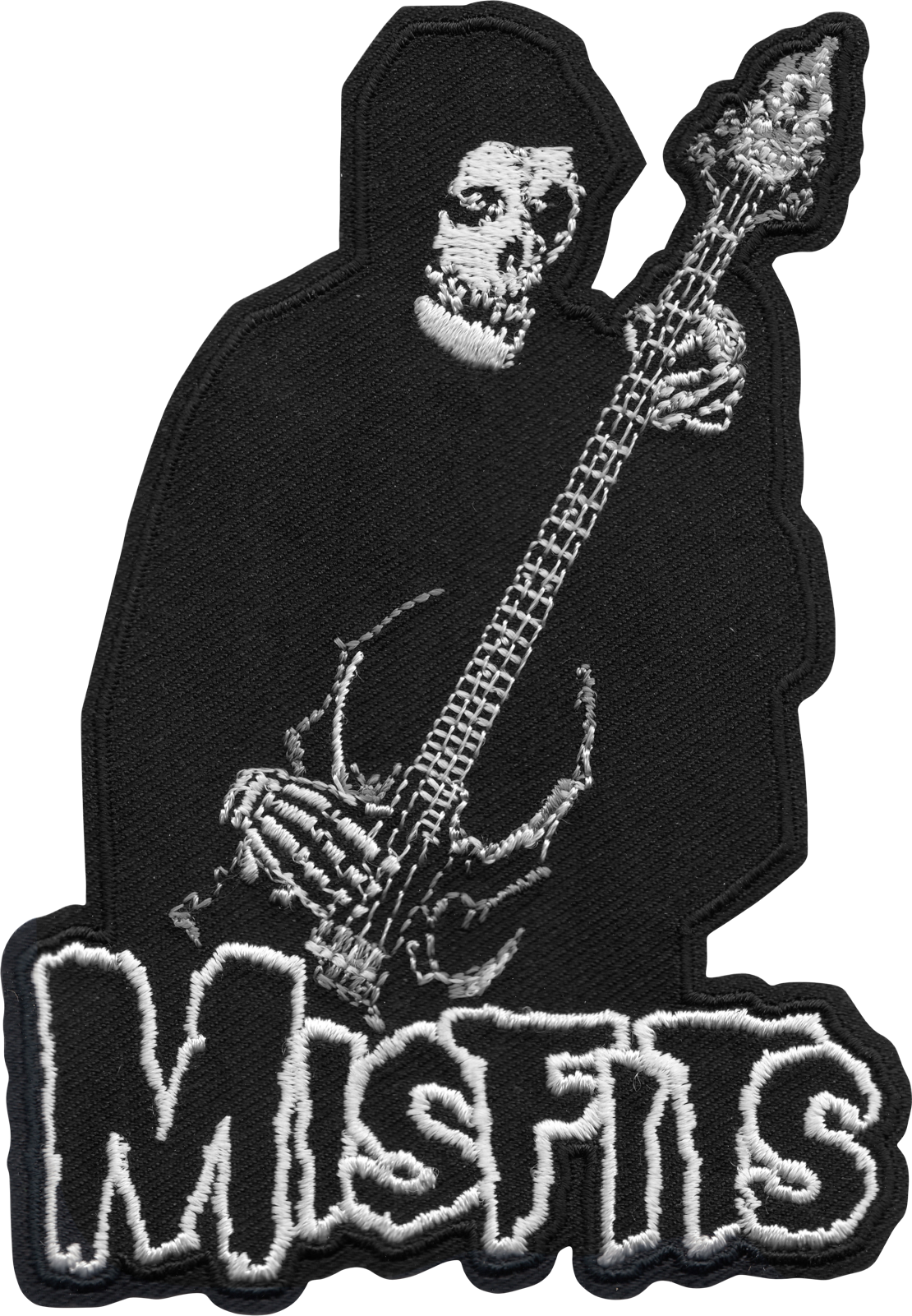 Misfits Skeleton Guitar Patch