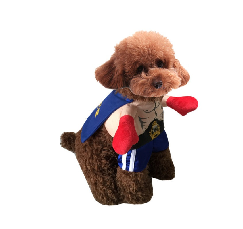 Boxer Costume for Cat or Small Dog