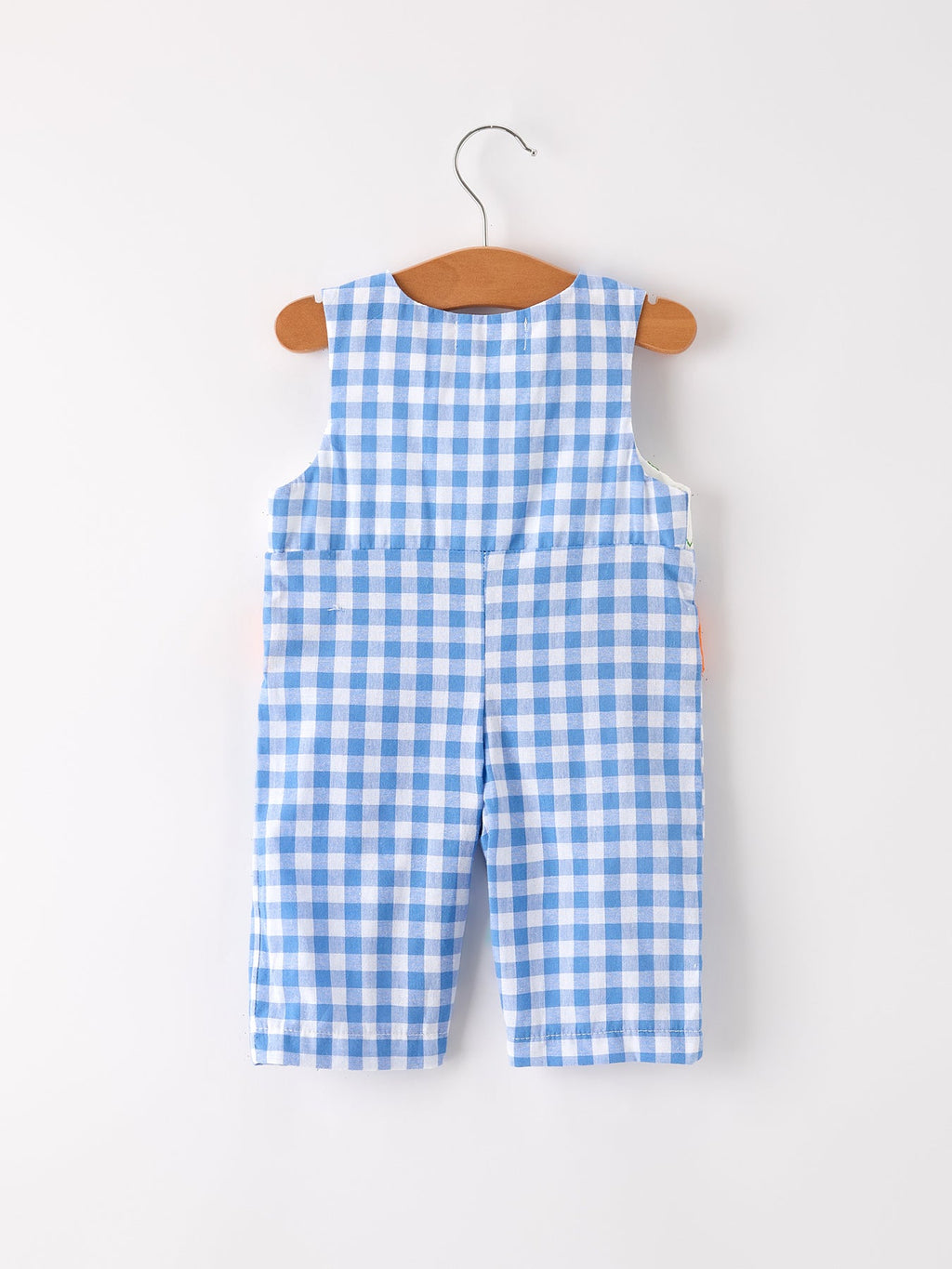 Pumpkin Smock Boys Romper