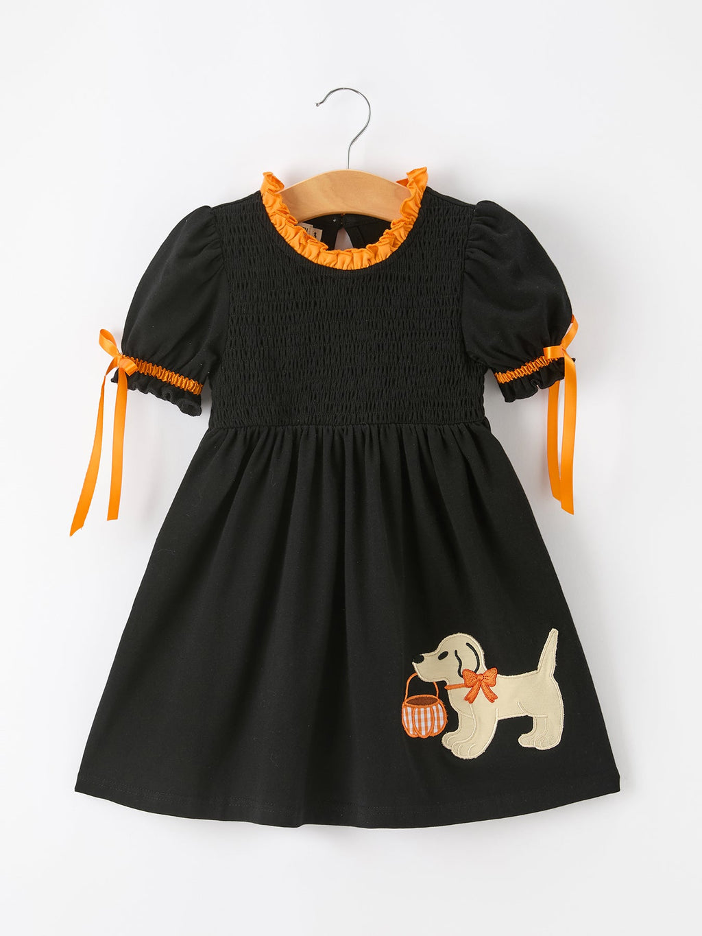 Girls Halloween Dog Dress