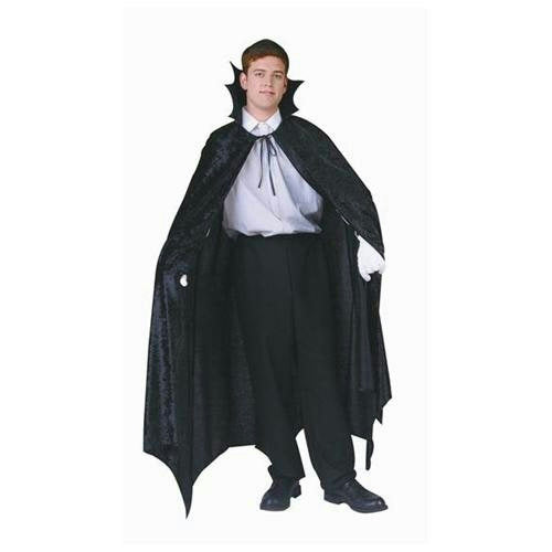 Black Velvet Gothic Bat Cape – 56 in.