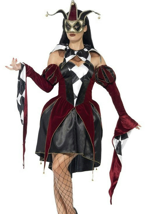 Gothic Venetian Harlequin Costume – Large