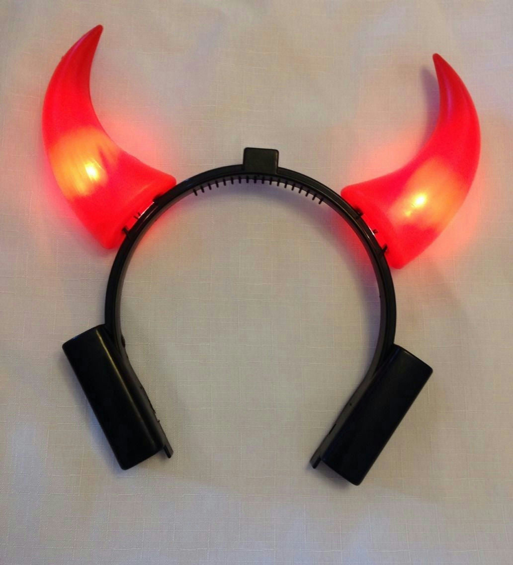 Light-Up Devil Horns Headband