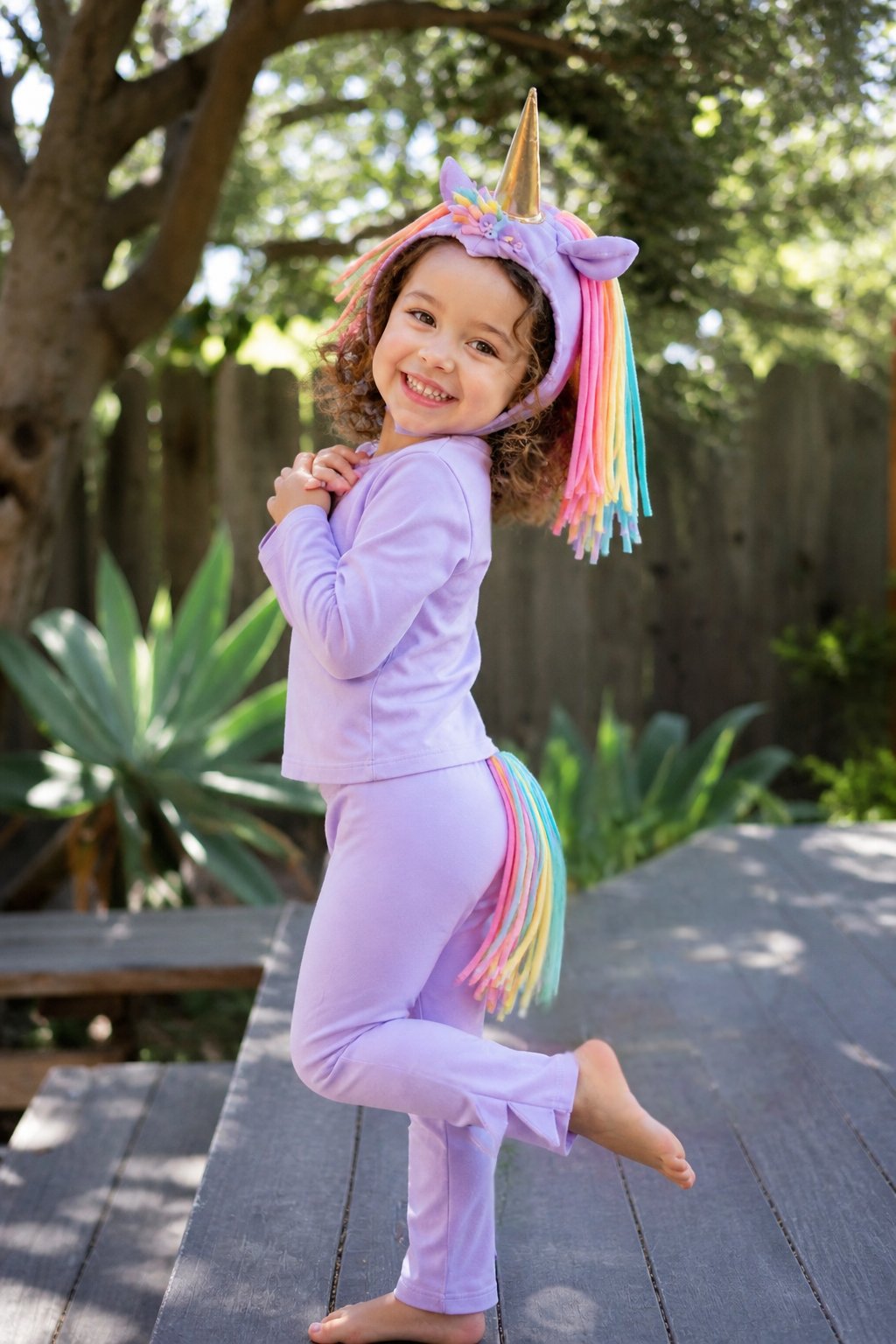 Lavender Unicorn Kids Costume