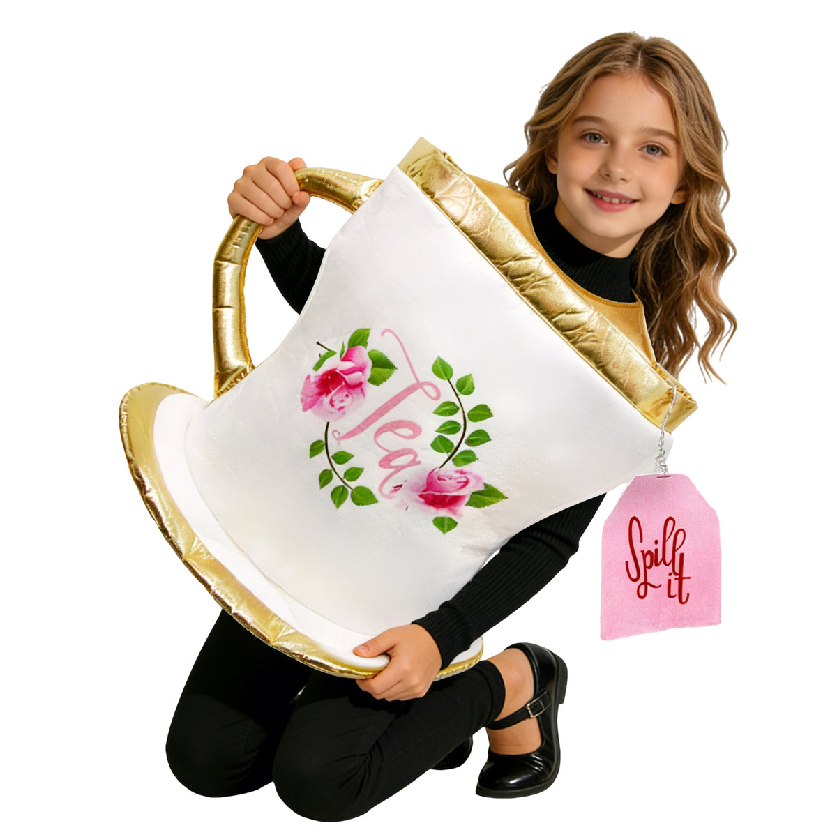 Halloween Children's Tea Cup Cosplay Costume Food-Themed Kindergarten Party Performance Outfit Halloween