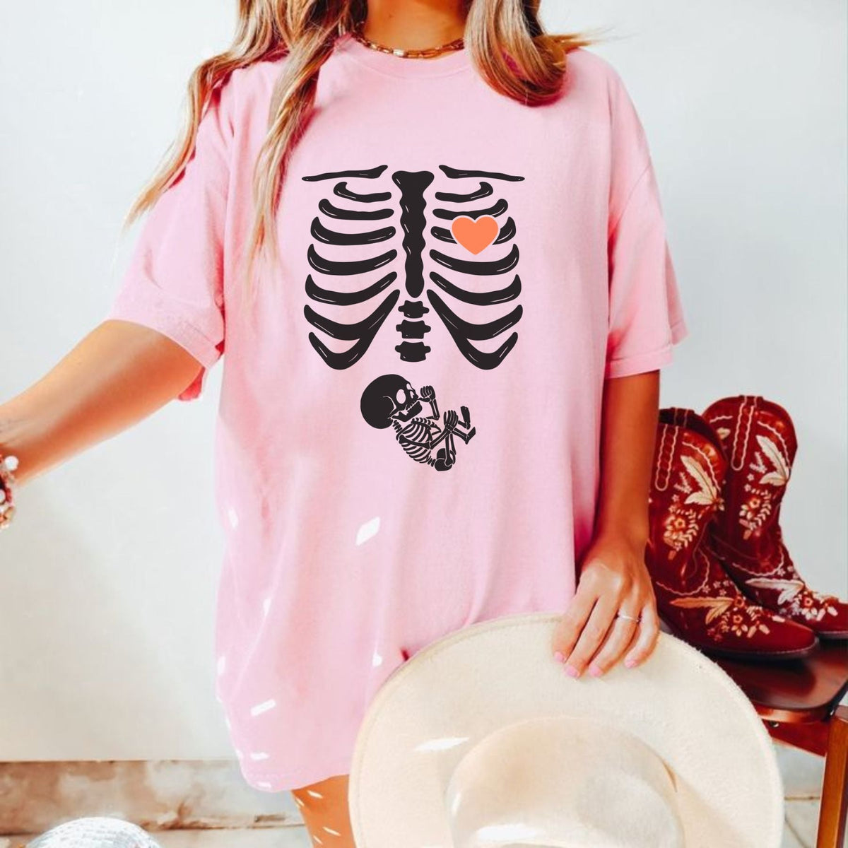 Maternity Skeleton Shirt