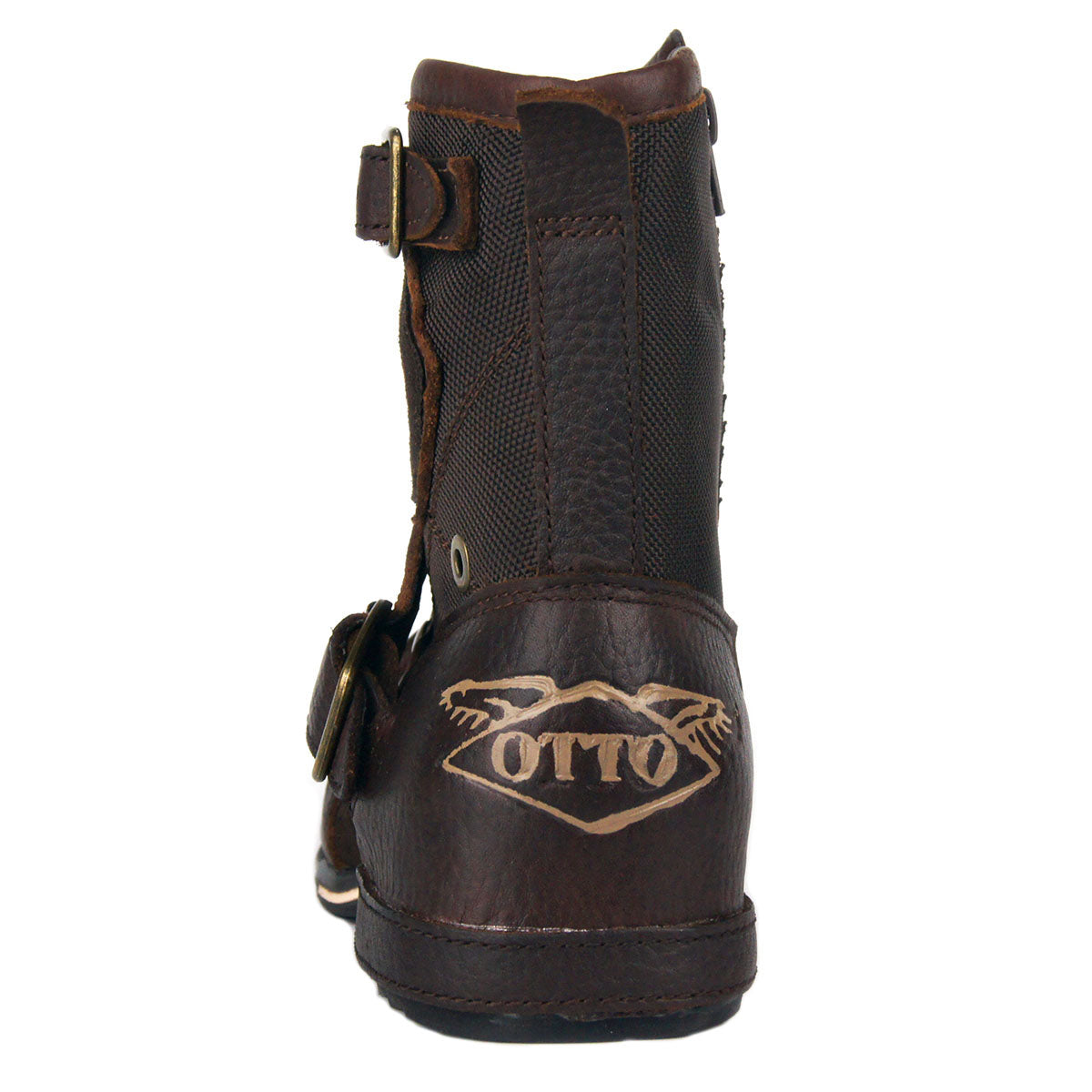 Men’s Retro Leather Punk Moto Boots – OS-5008-1