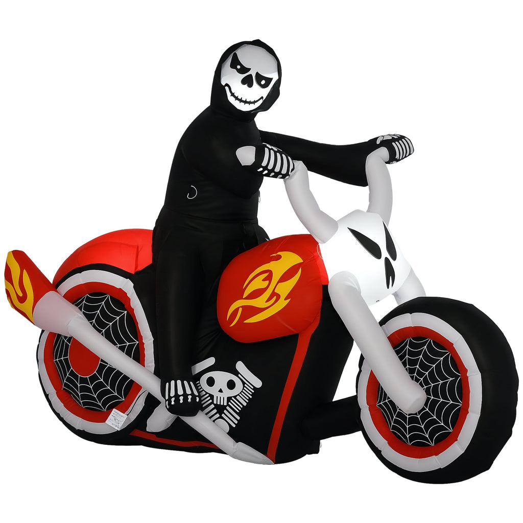 Grim Ghost Biker Inflatable