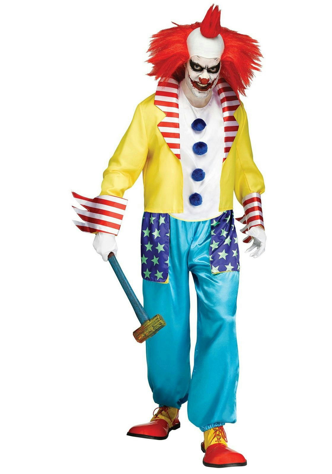 Wicked Clown Master Adult Costume