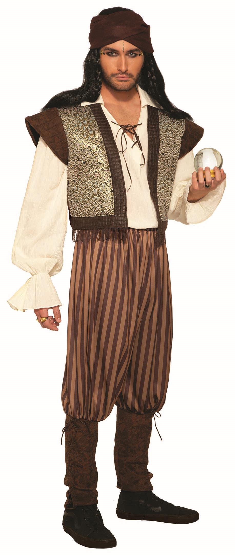 Fortune Teller Gypsy Men's Adult Costume