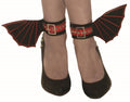 Gothic Bat-Wing Ankle Cuffs
