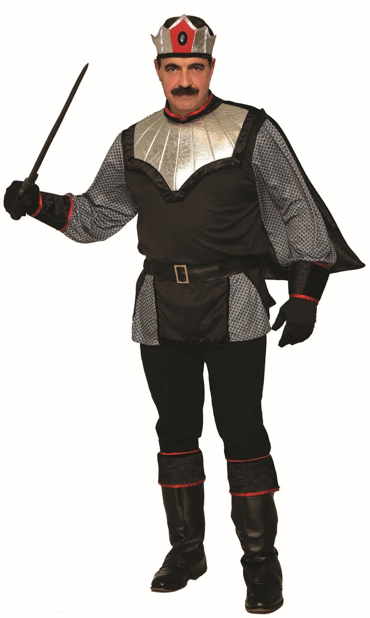 Dark King Medieval Costume for Men