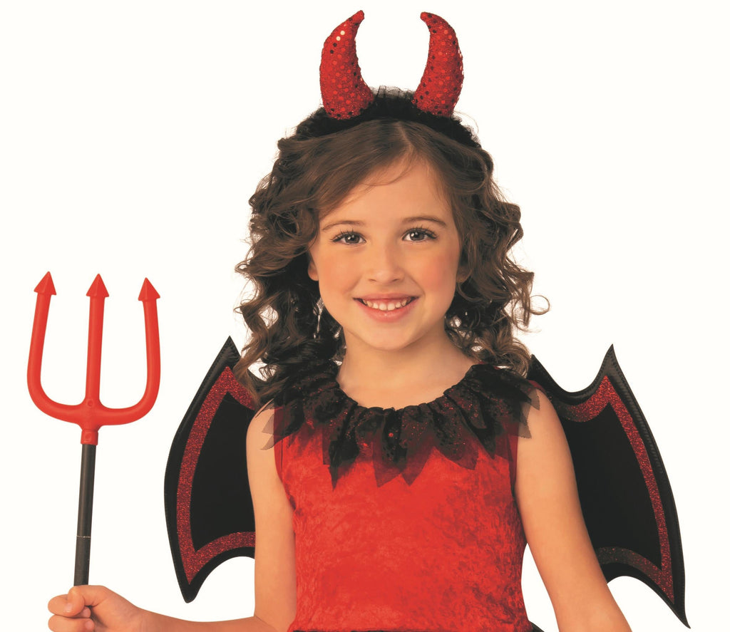 Red Classic Cute Devil Girl Dress Costume