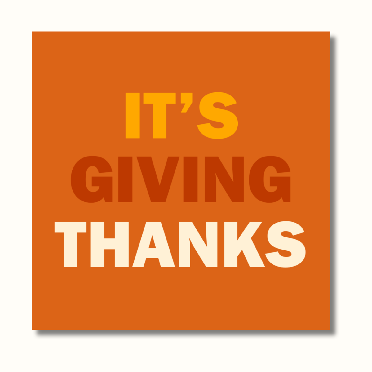 Thanksgiving Cocktail Napkins