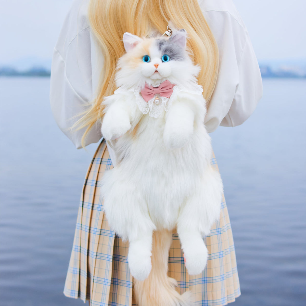 Light up-Calico Cat Backpack