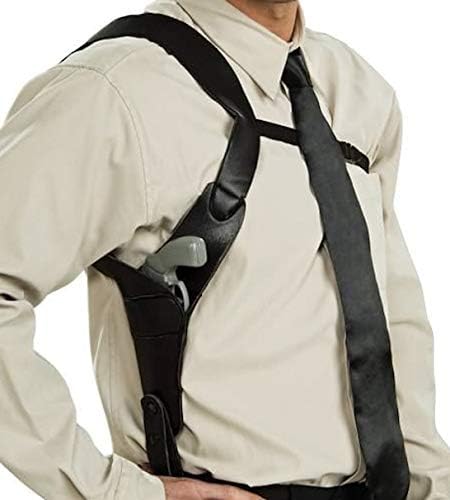 Black Shoulder Holster Costume Accessory