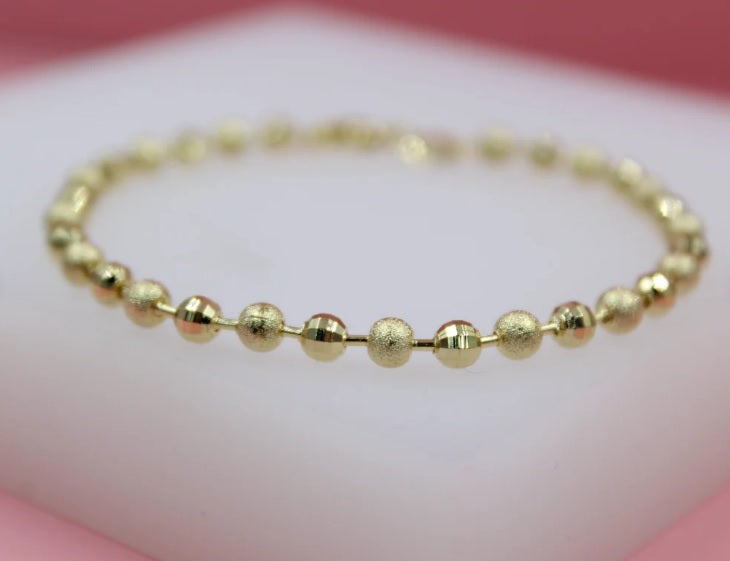 Textured Ball Bracelet