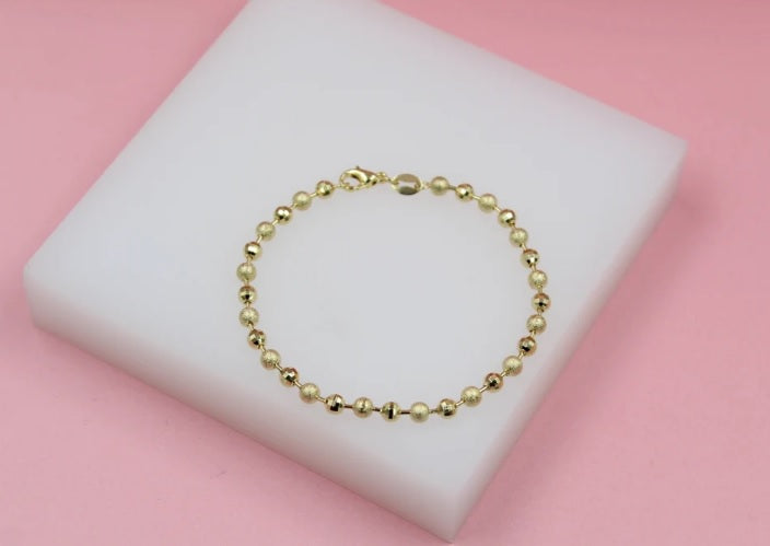 Textured Ball Bracelet