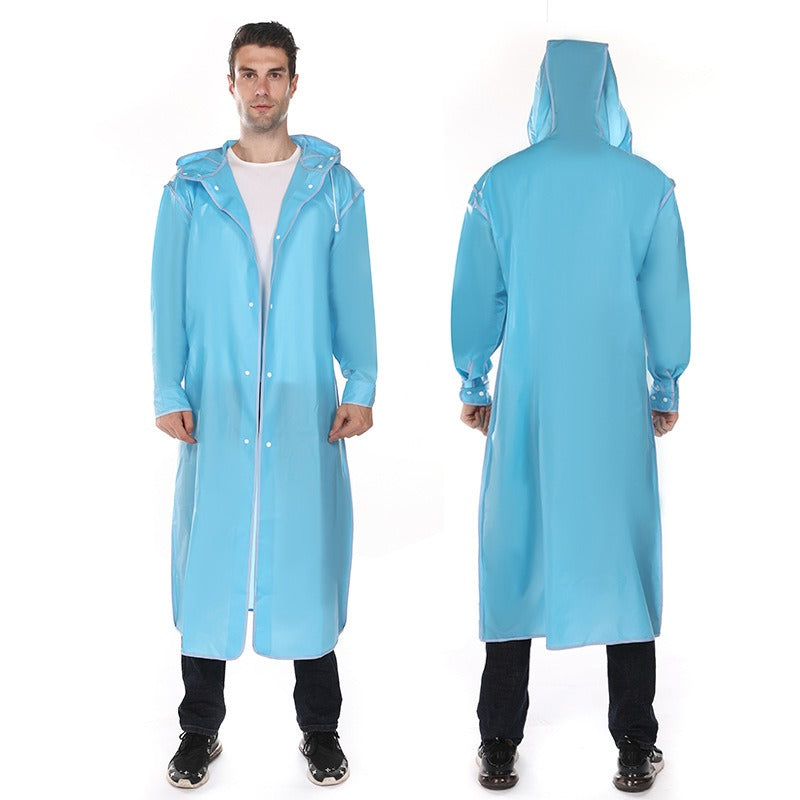 Adult Long EVA Costume Raincoat