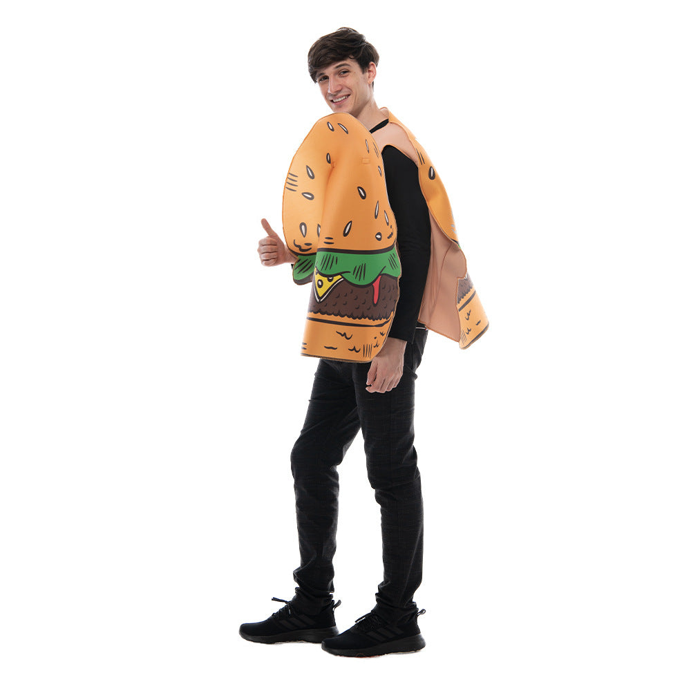 Compound Sponge Costumes School Activity Games Party Hamburger Bar Carnival Atmosphere Clothes
