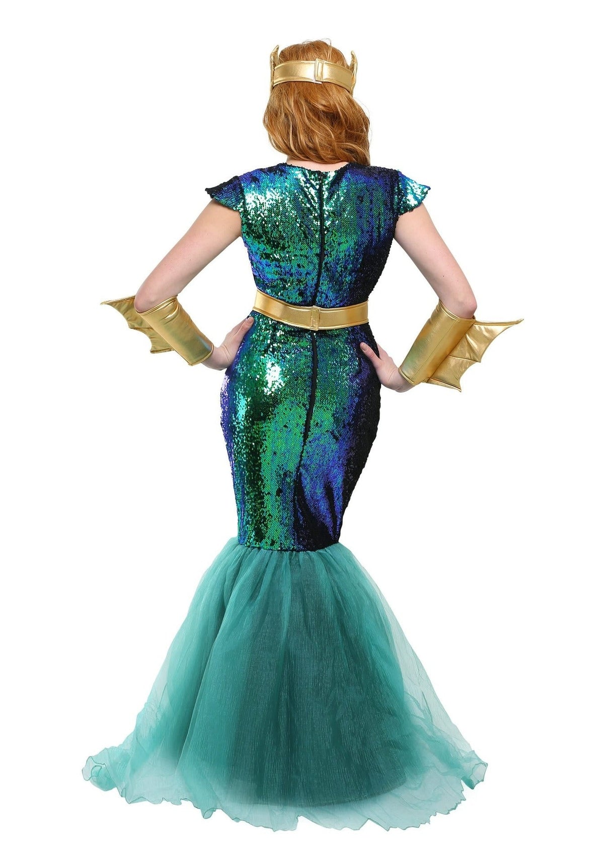 King & Queen Merman and Mermaid Couple Costumes