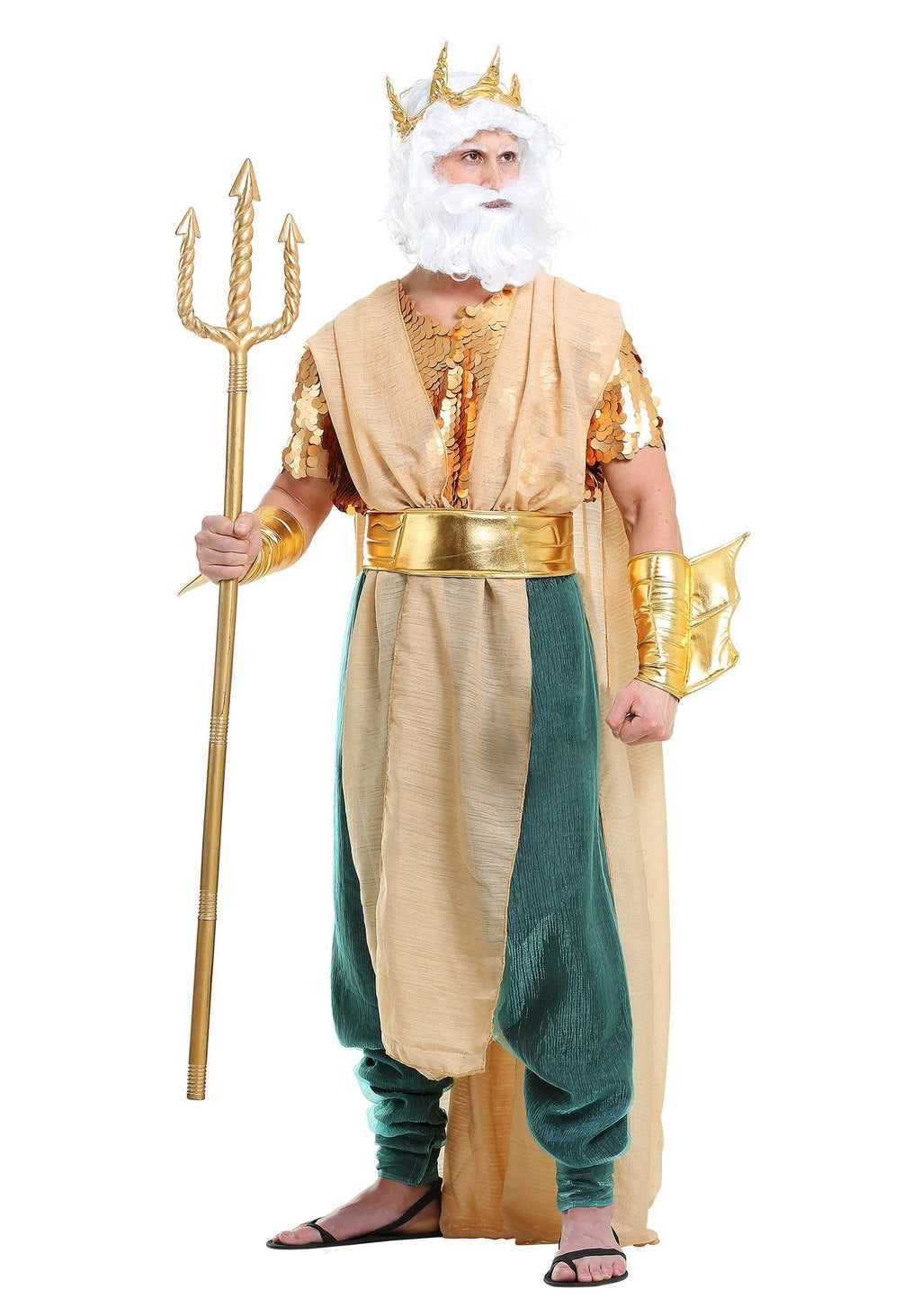King & Queen Merman and Mermaid Couple Costumes