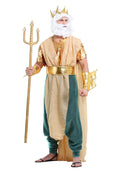 King & Queen Merman and Mermaid Couple Costumes