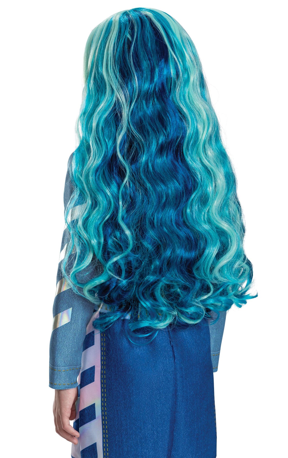 Rainbow High Blue two toned Child Costume Wig