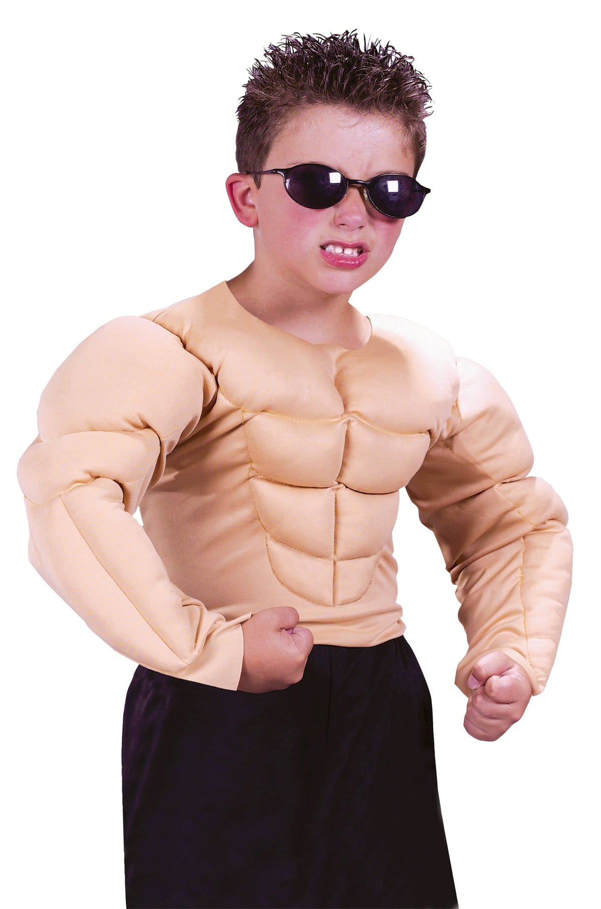 Kids' Padded Muscle Shirt Costume