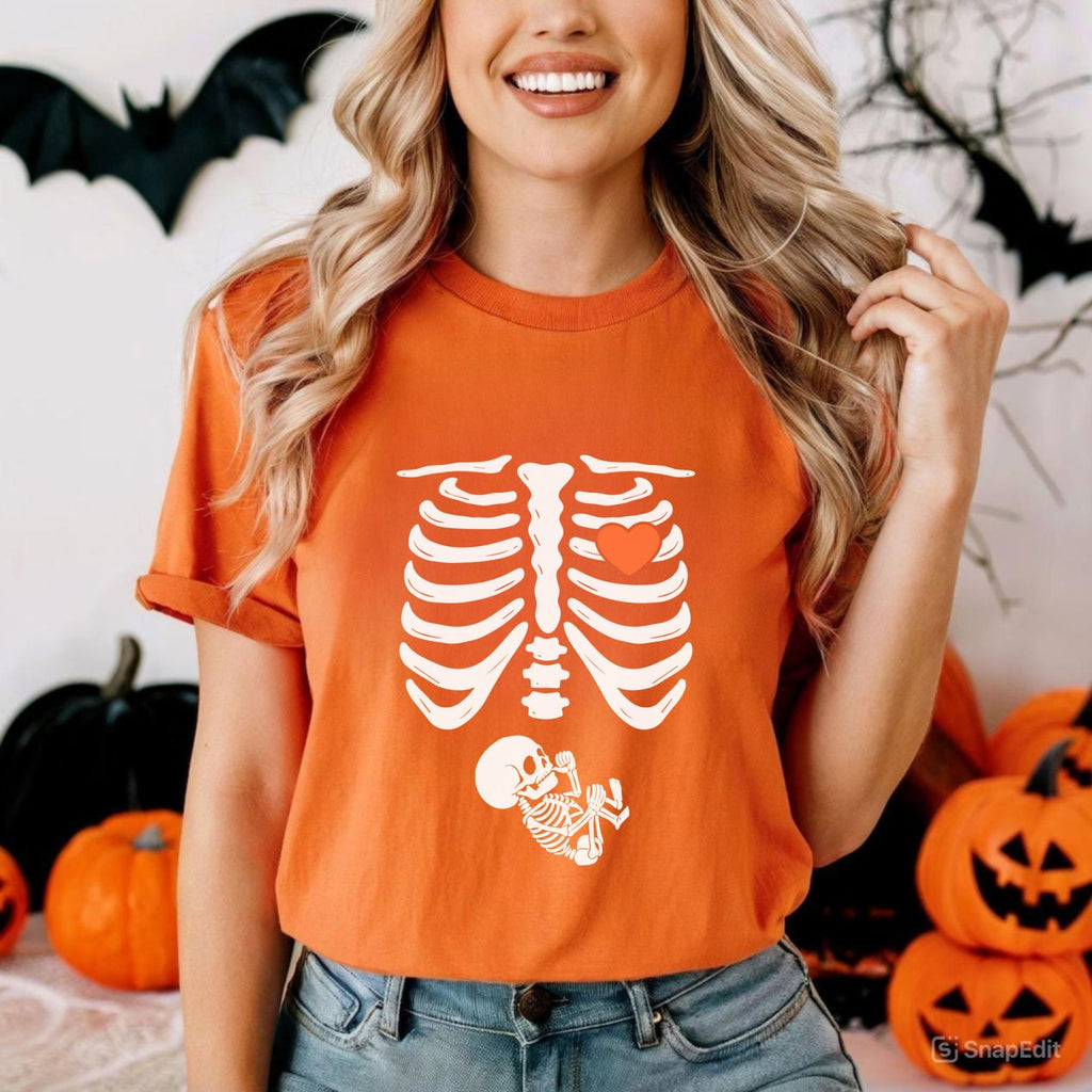 Maternity Skeleton Shirt