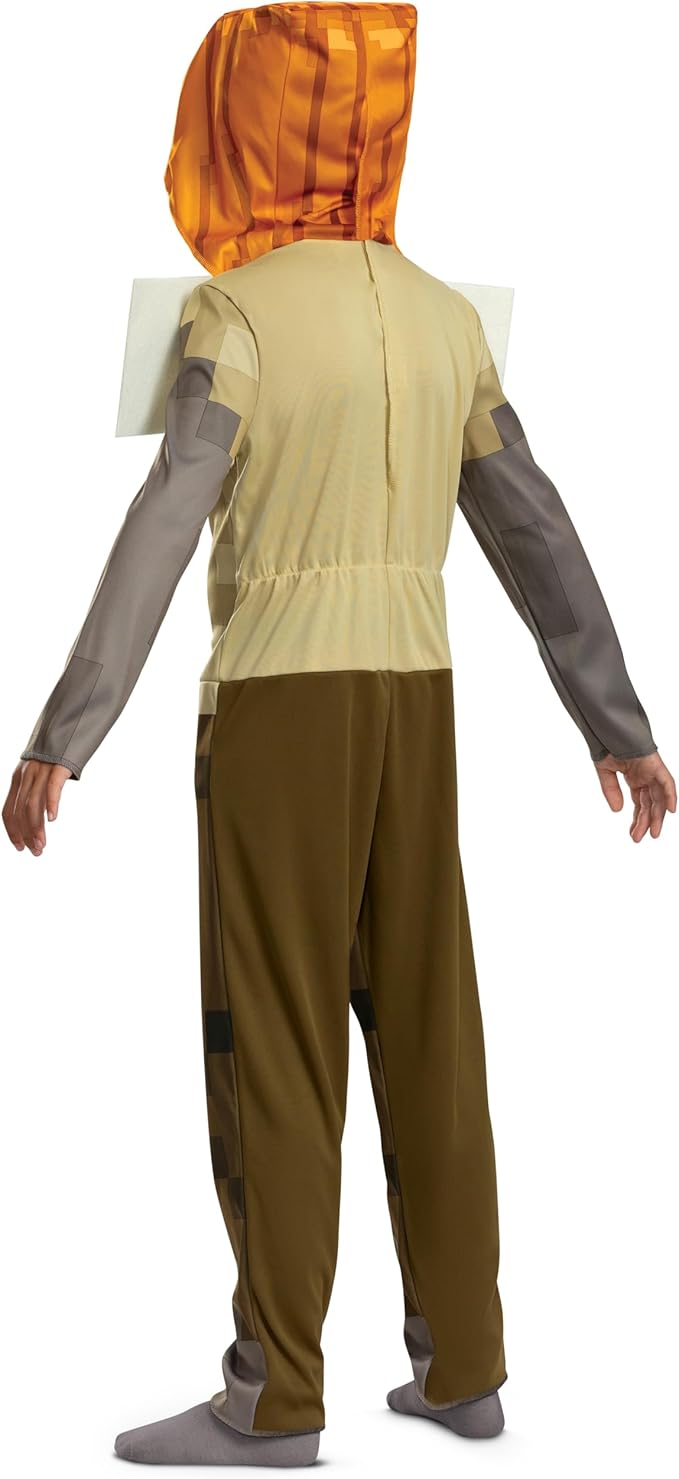 Minecraft Husk Jack O'lantern Costume