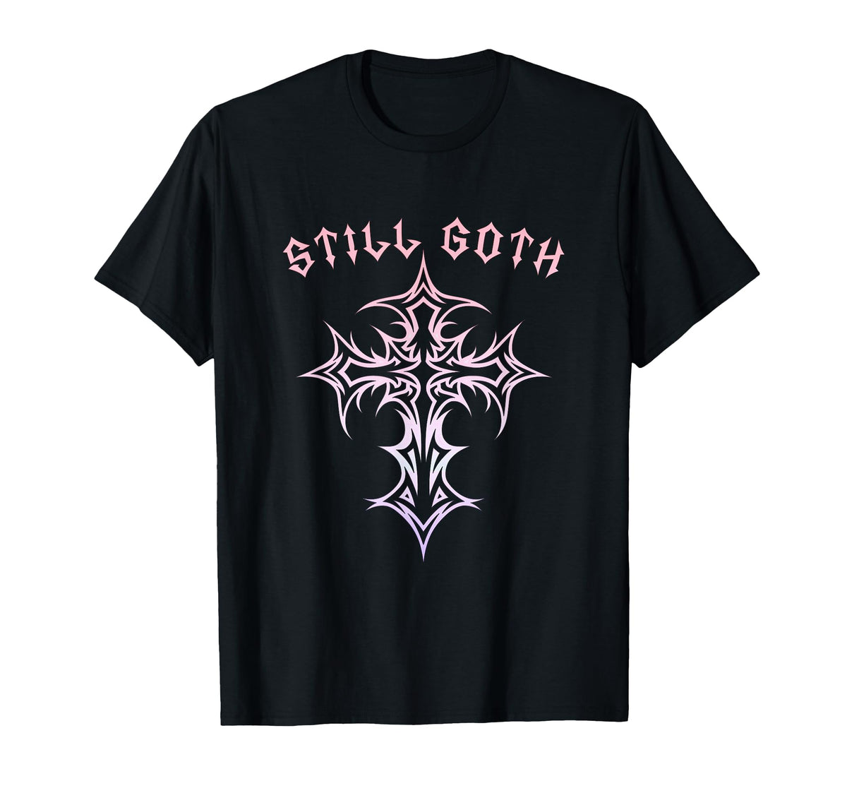 Still Goth Cross Graphic T-Shirt
