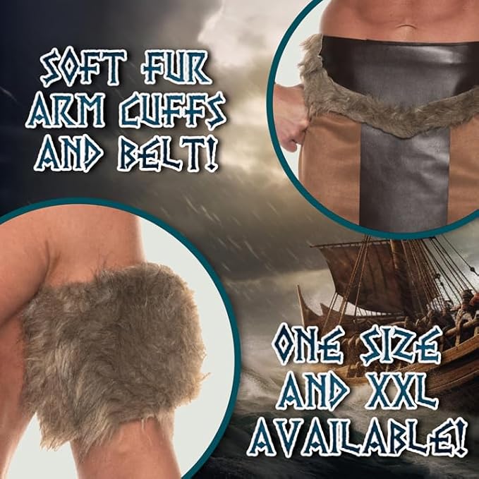 Men's Barbarian Warrior Costume