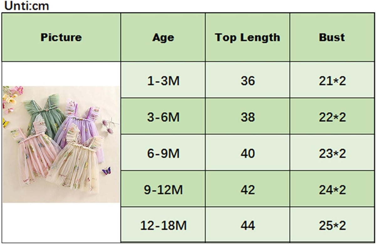 Baby Girl Butterfly Dress Costume