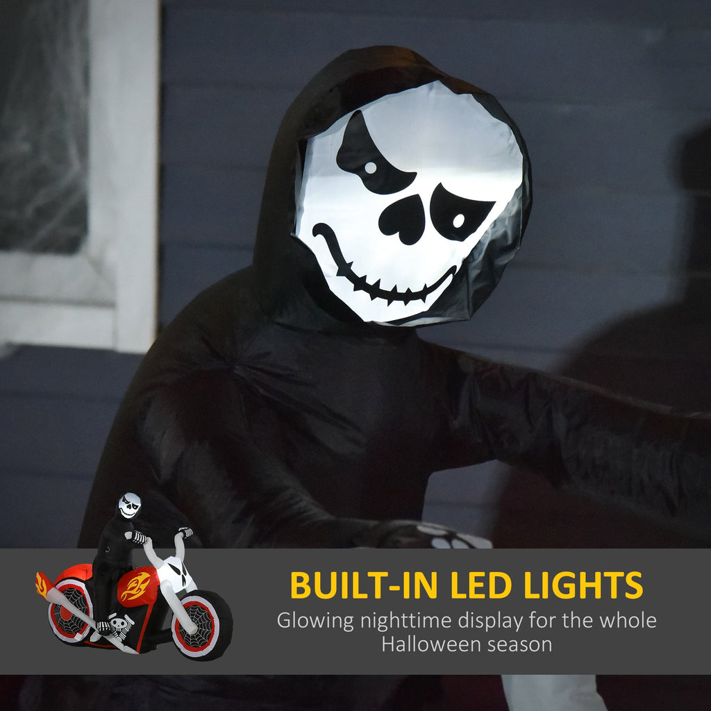 Grim Ghost Biker Inflatable
