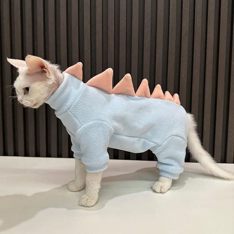 Sphynx Cat Dinosaur Costume