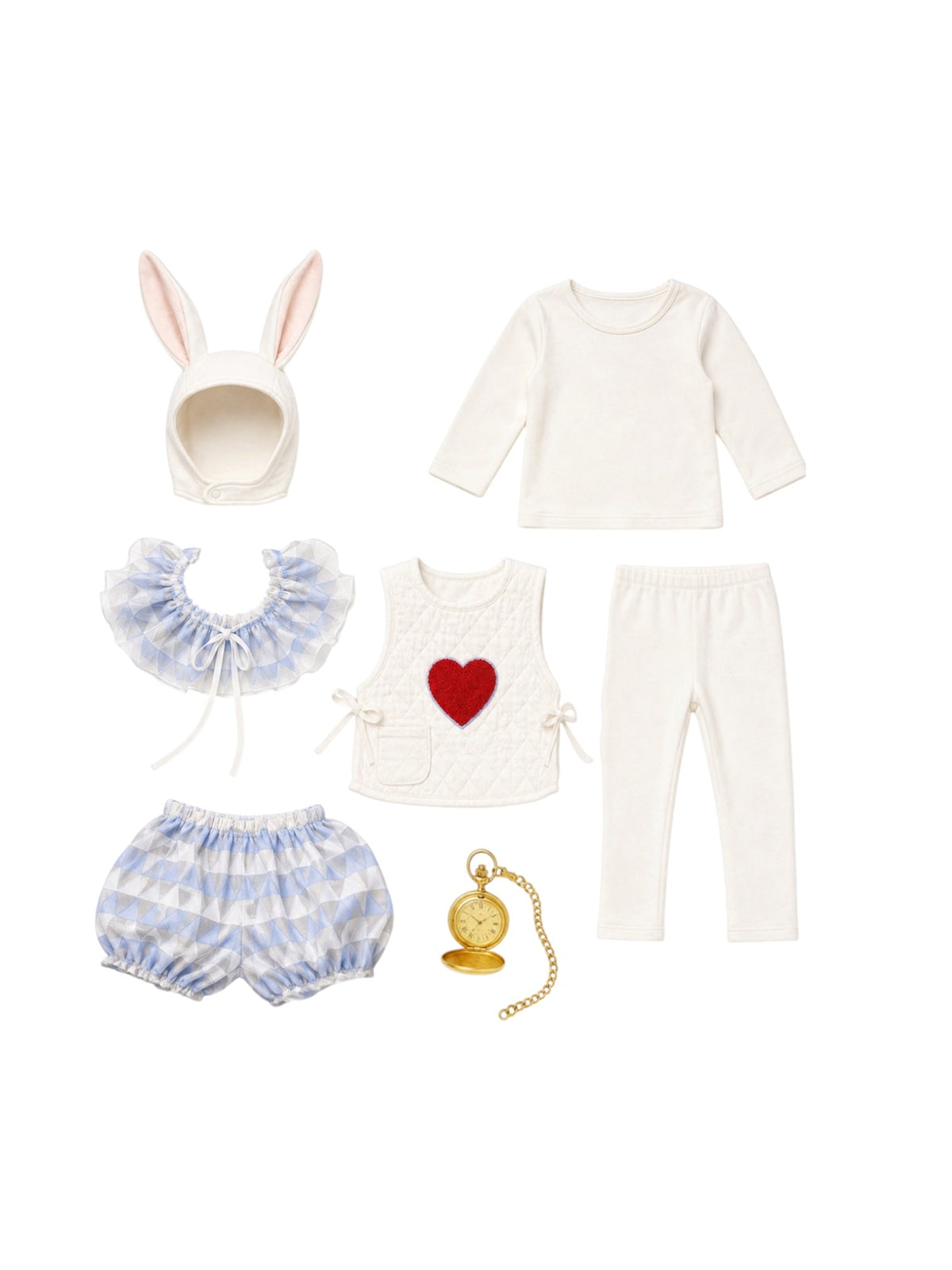 White Rabbit – Alice in Wonderland baby Halloween Costume
