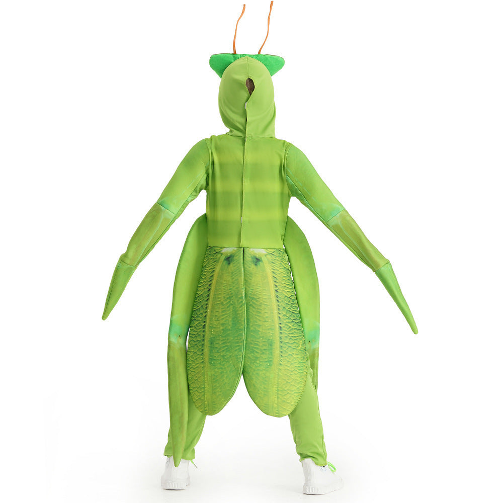 Funny Halloween Kids Animal Role Play Cosplay Costume Mantis Costume