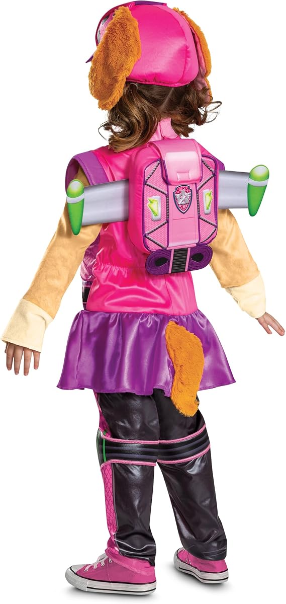 Paw Patrol Skye Dino Movie Deluxe Costume