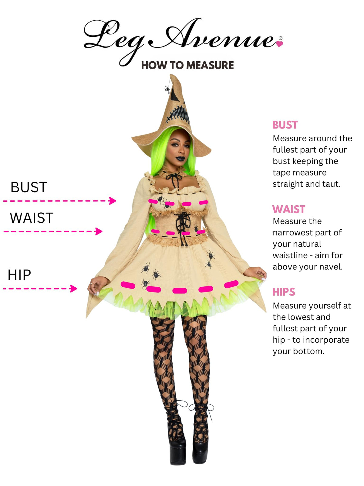 Gothic Bugged Out Baddie Costume