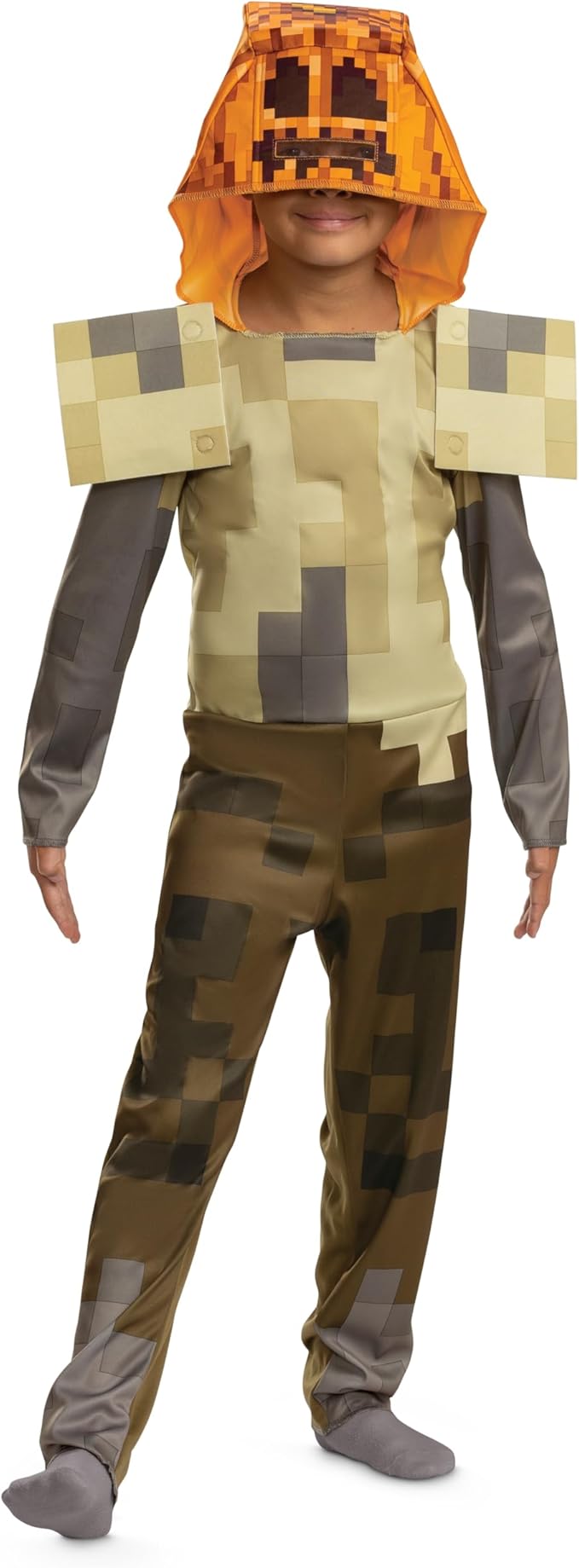 Minecraft Husk Jack O'lantern Costume