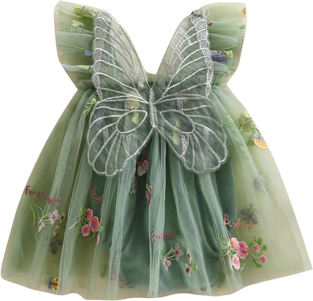 Baby Girl Butterfly Dress Costume