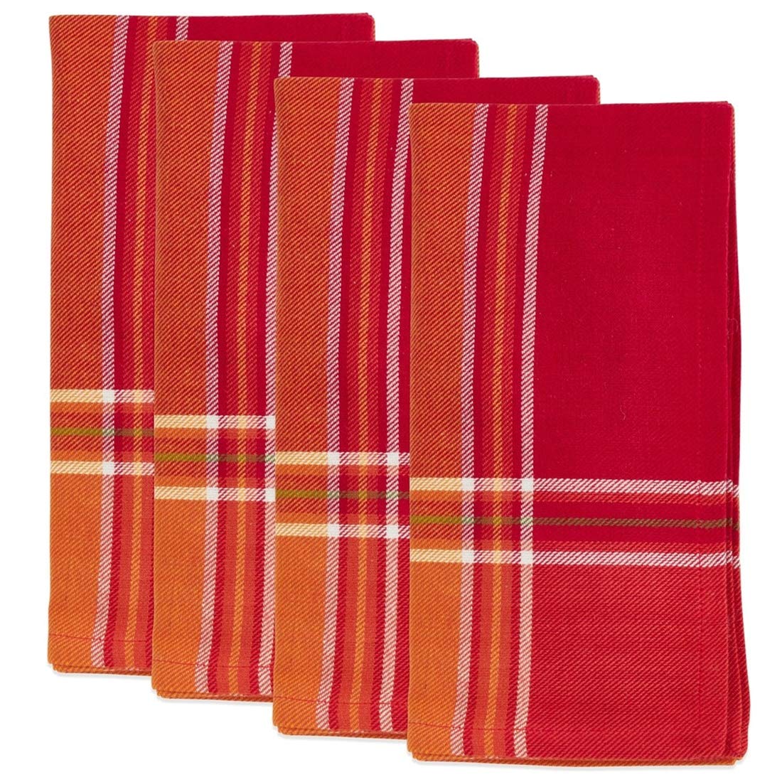 Fennco Styles Harvest Pumpkin and Leaf Jacquard 100% Cotton Tablecloth - Multicolor Table Cover for Holiday, Home Décor, Everyday Use, Christmas Gathering and Special Occasion