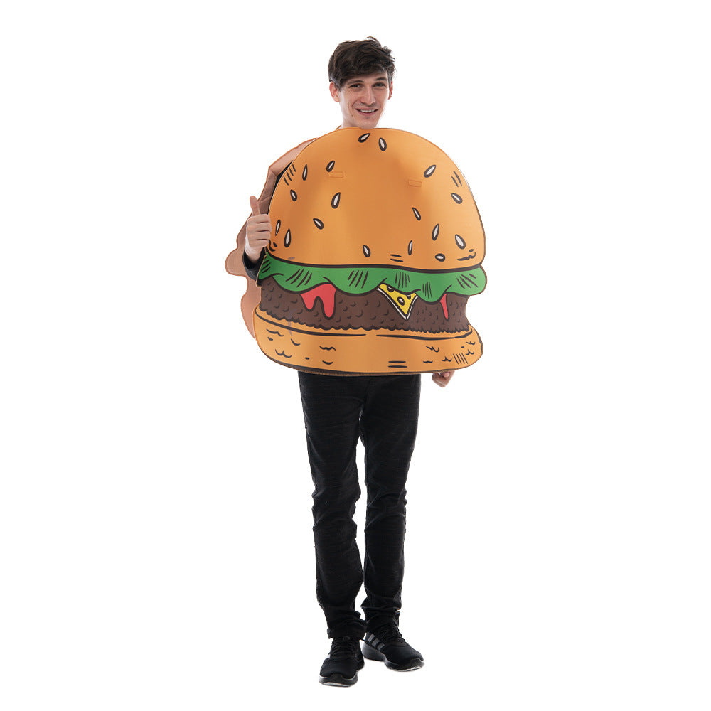 Compound Sponge Costumes School Activity Games Party Hamburger Bar Carnival Atmosphere Clothes