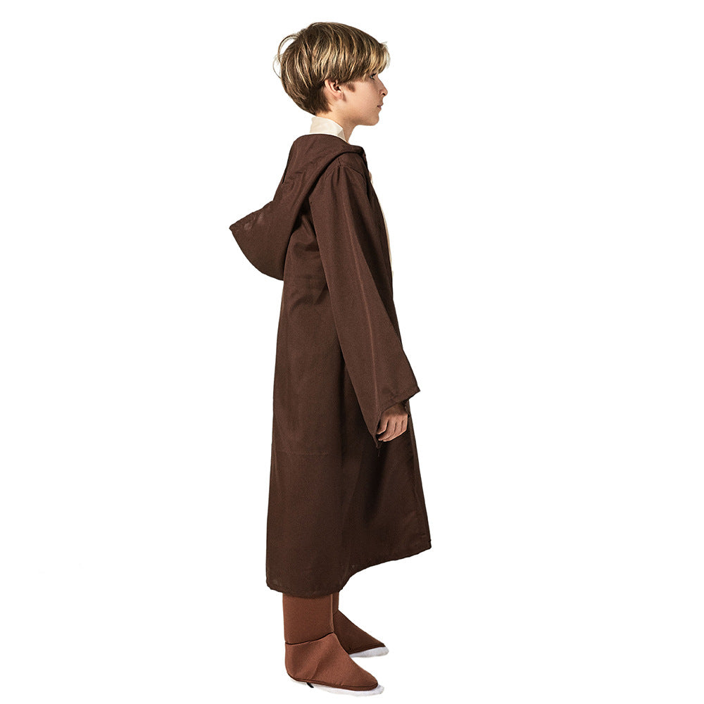 Jedi Star Wars Classic Characters Children's Cosplay Costumes Halloween Stage Performance