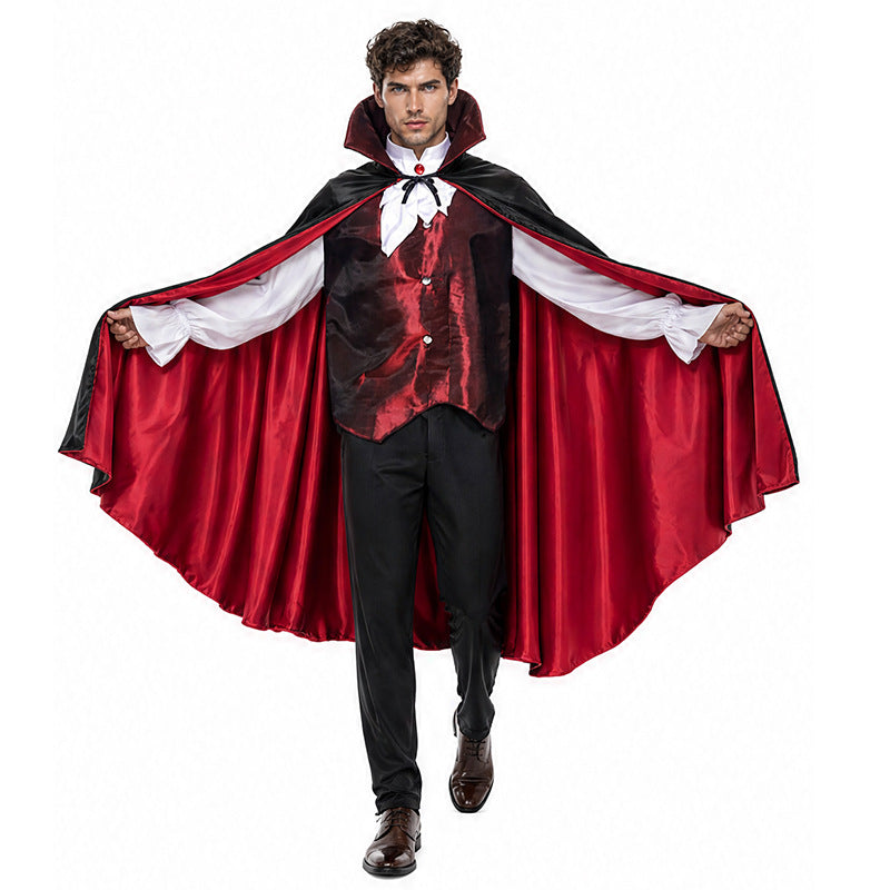 Halloween Adult Vampire Cosplay Costume Vampire Devil Duke Party Role Play Costume Outfit